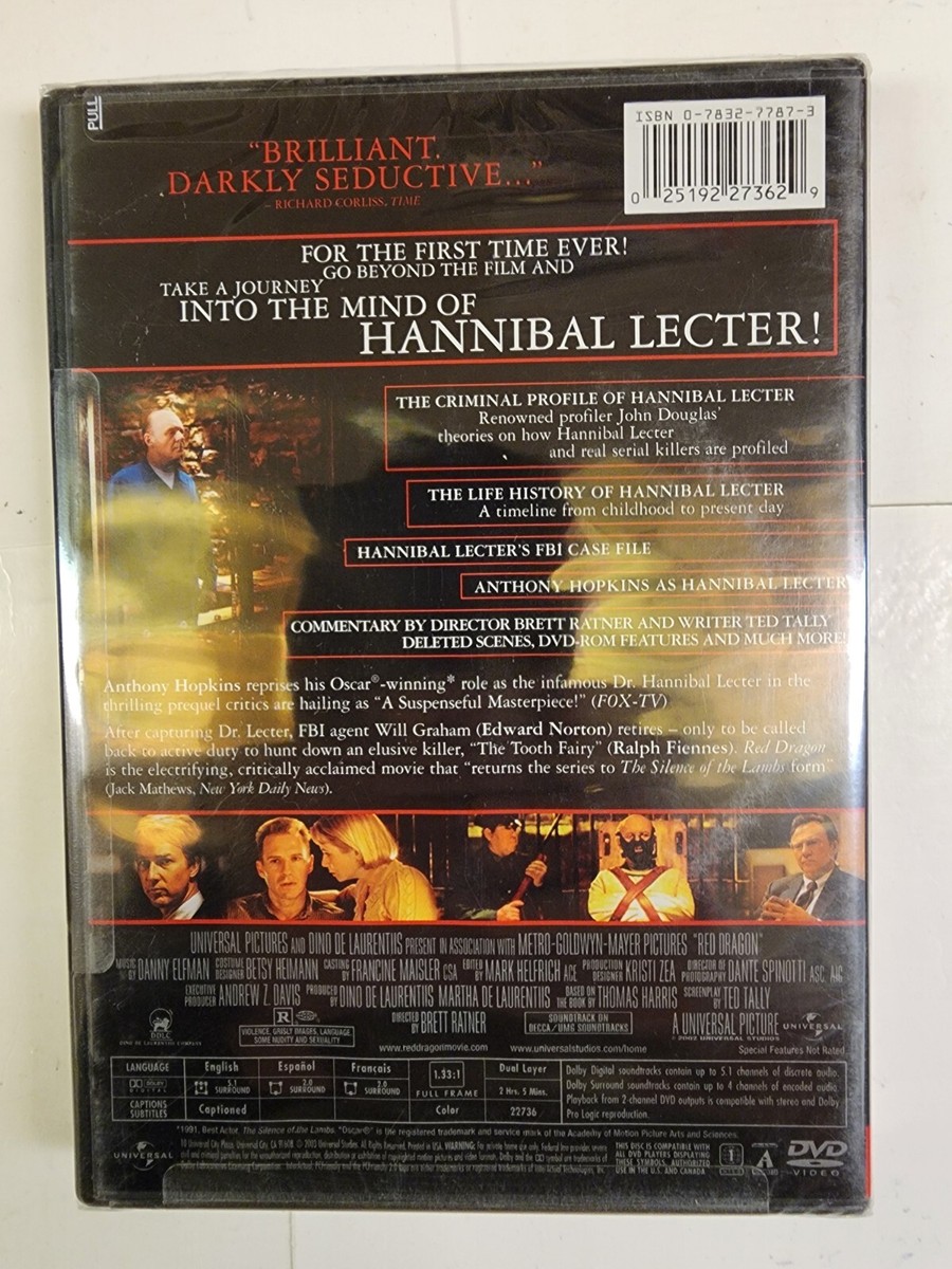 RED DRAGON 2003 Not for sale シャツ　M 映画 RED DRAGON 2003 Not for sale シャツ M 映画