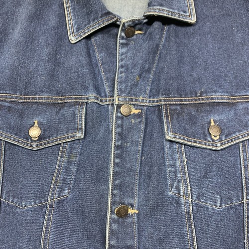 Vintage Pendleton Herren XL hochwertige Westernkleidung Azteken Wolle Denim Jeansjacke - Bild 6 von 20