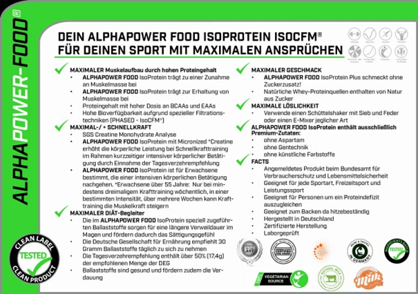 Isolate Matrix Whey Eiweiss Protein 5 kg und 15kg Pulver Geschmack Neutral BCAA - Bild 2 von 3