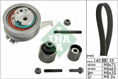 Timing Belt Kit 530069910 INA Set 036109244K 038109244P 03L109244D VW SKODA SEAT - Picture 1 of 1