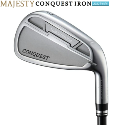 クラブ MAJESTY CONQUEST SPEEDER NX HV340 9.5 S MAJESTY 2022 CONQUEST ironset 6-9 Pw RH Speeder NX HV340