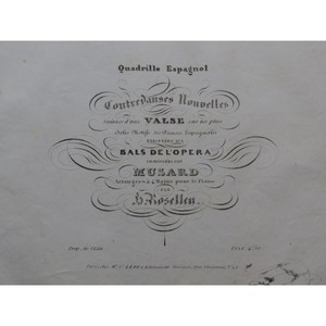 Musard Quadrille Espagnol Piano 4 Mains Ca1840 Partition Sheet Music Score Ebay Musard Quadrille Espagnol Piano 4 Mains Ca1840 Partition Sheet Music Score Ebay