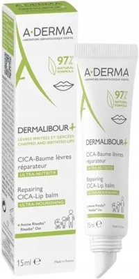 A-DERMA DERMALIBOUR+ CICA regenerierender Lippenbalsam 15 ml