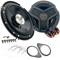 JVC Drvn Lautsprecher FüR Fiat 500 Ab 2007 Heck Seite Hinten 1-Weg 230W #BQ1J