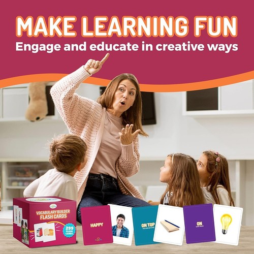 High-Quality ESL and Speech Therapy Flash Cards - 299 Photo Cards for Learning - Imagen 9 de 10