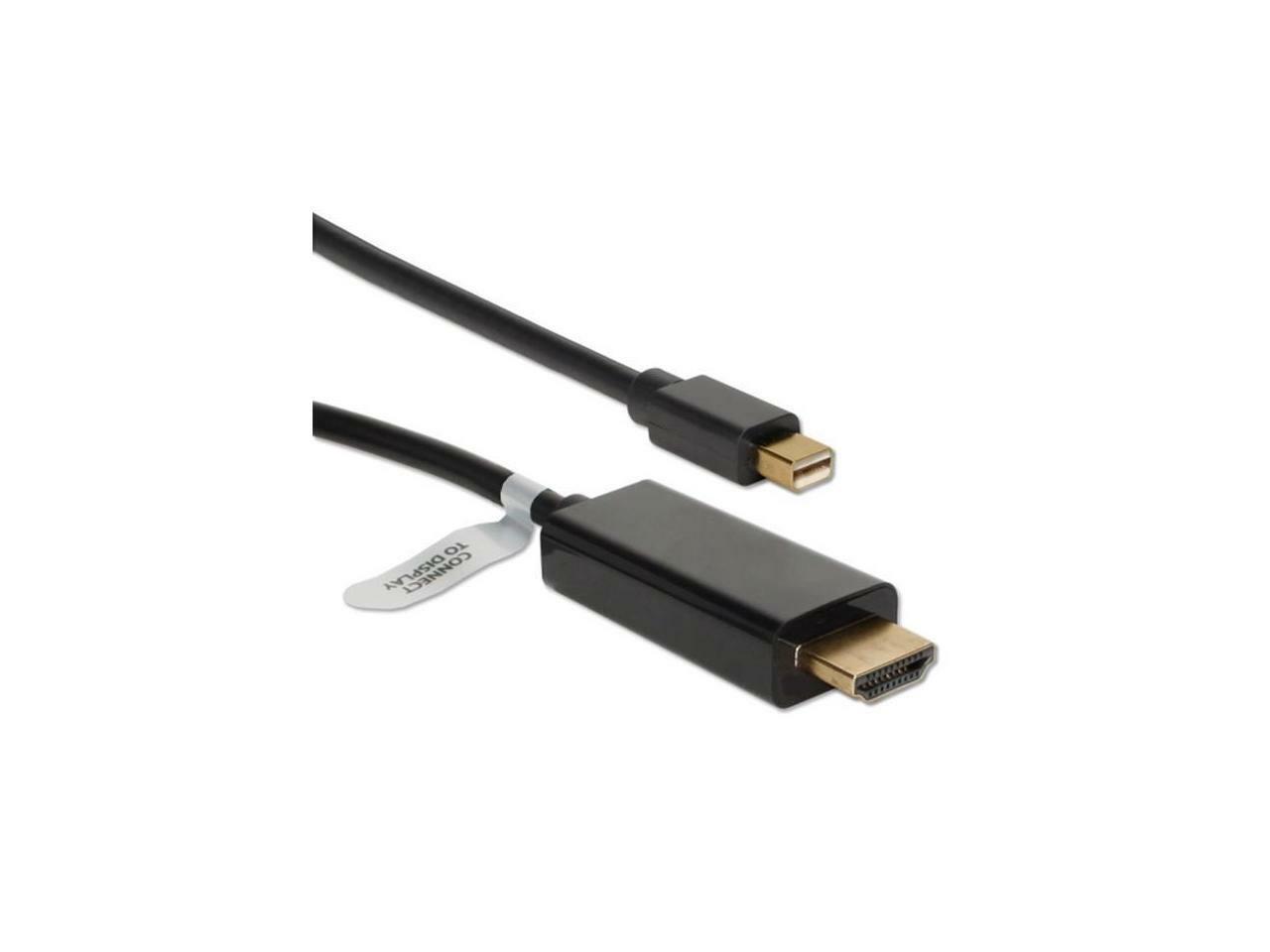QVS MDPH-06BK 6-футовый кабель Mini DisportThunderbolt для цифрового видео Hdmi Черный 4090₽