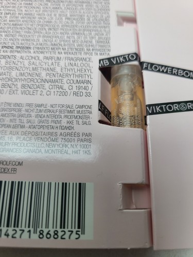 4- Viktor & Rolf Flower Bomb Parfum Mini Spray Sample Size Womens Fragrance LOT - Picture 6 of 6