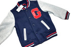 E6 !WOW! NWT 18-24M BABY GAP Logo Varsity Sweatshirt Snap Jacket Coat — photo 1