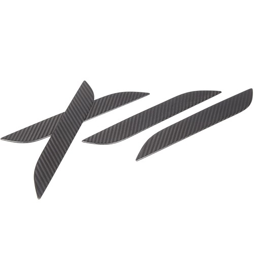 Matte Real Carbon Fiber Side Door Handle Covers For Tesla Model S Plaid 2014+ US - Picture 4 of 21
