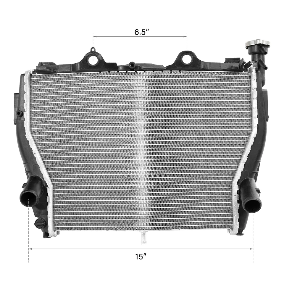 Refrigerador de radiador de aluminio apto para BMW S1000R 2017-2021 S1000XR 2015-2019 Foto 2 de 4