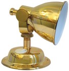 12 Volt LED Brass Bunk Reading Light Boat/RV/Caravan With Switch 