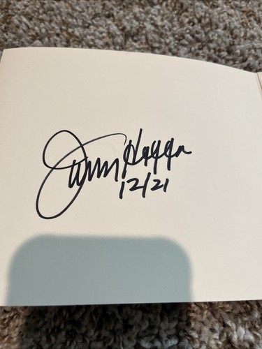 James Hoffa Teamsters SIGNED Photo Sleeve With Photo Of Former Teamster Pres