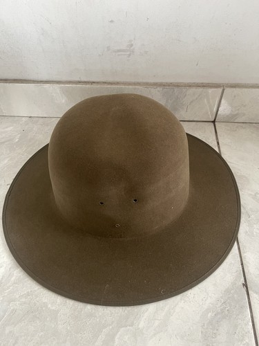 Brand New Bradley HATS 1992 Fur Felt EX-Australian Army Slouch Hat Size 62 - Picture 5 of 8