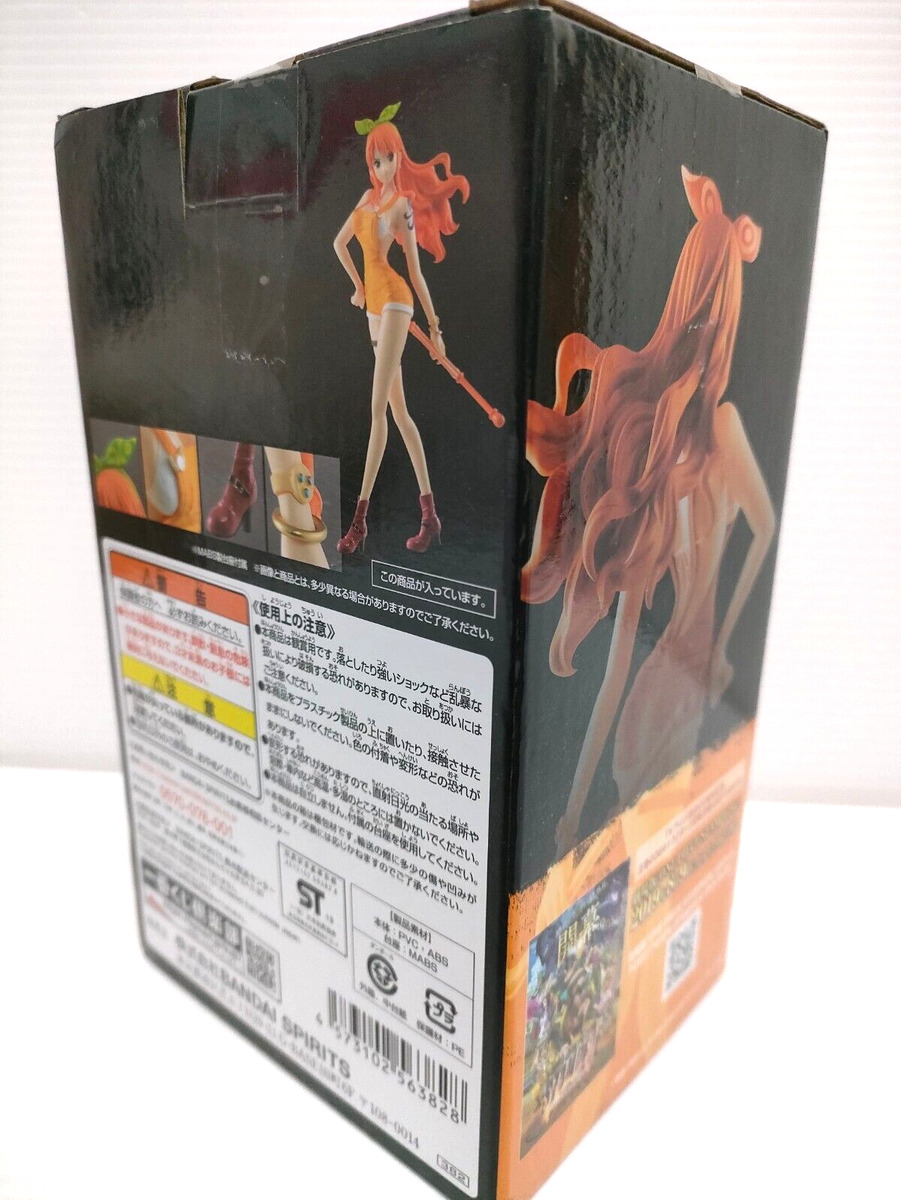 BANDAI Ichiban Kuji One Piece Stampede All star Prize D NAMI Figure JA —  ToysOneJapan