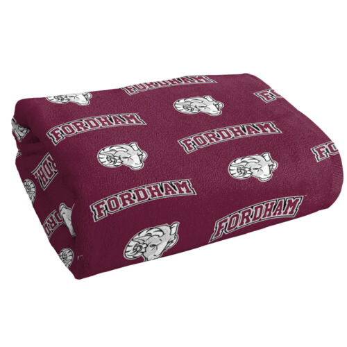 Fordham University Beach Towel/Bath Towel, 30"x60" Logo Pattern - Picture 3 of 6