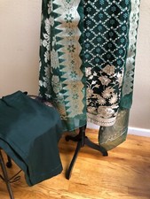 Shalwar Kameez Pakistani Designer- Stitched