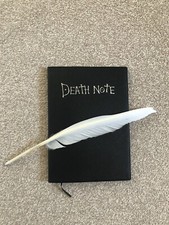 UK Seller Death Note Book With Feather Pen Set Cosplay Notebook