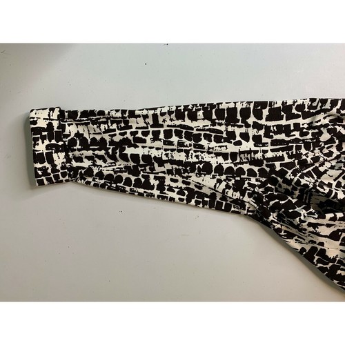 Chicos Damengröße 3 (XXL) schwarz weiß Jacke durchgehender Reißverschluss gefüttert Tasche neu mit Etikett E144 - Bild 6 von 12