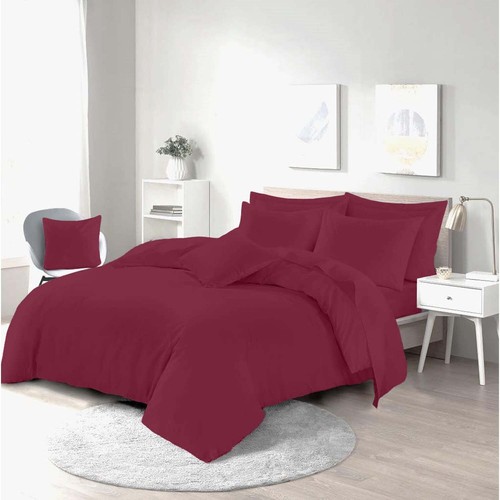Luxury Duvet Quilt Cover With Pillowcase Feel Like Cotton Reversible Bedding Set - Picture 4 of 81