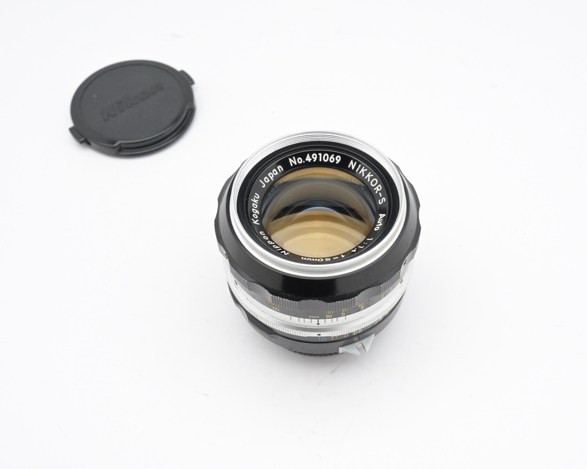 Nikon Nippon Kogaku Japan NIKKOR-S Auto 50mm f/1.4 Non Ai Prime