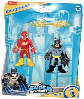 Fisher-Price Imaginext DC Super Friends Batman & The Flash Action Figures