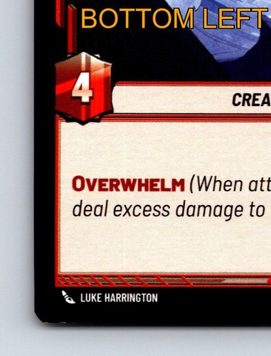 Aggression Ground Creature Wampa Unit Overwhelm 4C 5H 4P Snow Beast - Picture 5 of 10