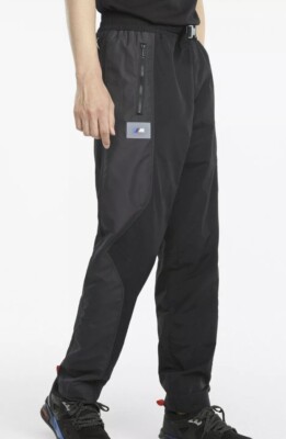 Puma Black BMW Motorsport Street Pants MENS M Sport Medium New Fast Shipping