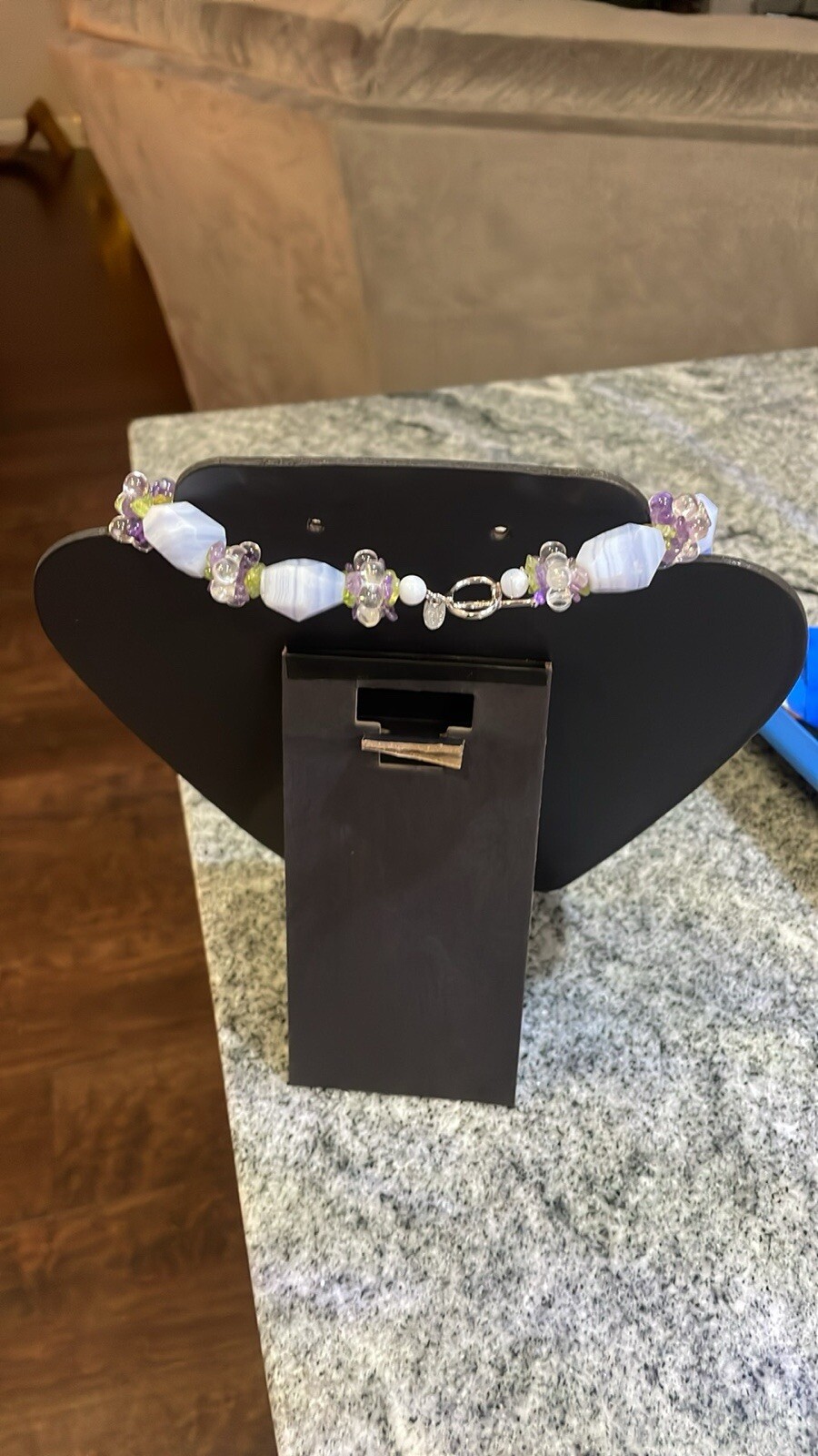 Ross-Simons Silver Chalcedony Multi-gemstone 17" … - image 2