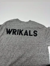 Vintage Cheetah  Thsirt Top Unisex Gray Made in USA Size S  Basic Essential