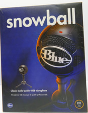 Snowball Classic Studio-Quality USB Microphone - Gloss Black