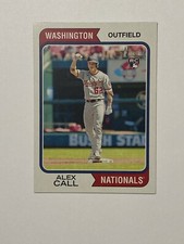 2023 Topps Heritage Alex Call RC Rookie Washington Nationals #354