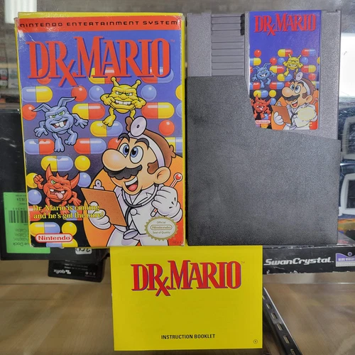 Dr Mario NES Nintendo Entertainment System