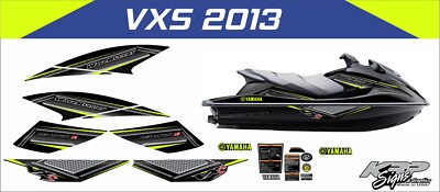 YAMAHA WAVERUNNER VXS HO 1.8 2013  Graphics / Decal / Sticker Kit CUSTOM