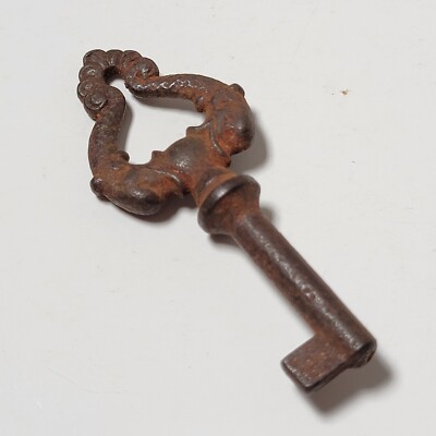 Vtg Unique Unfinished Manufacturing Double Dolphin Key Approx 2 5/8'' Cat#J12-22