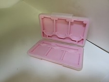 NEW PINK Hard Shell Protective Storage Case Holds 9 Nintendo DS Cartridges 11F