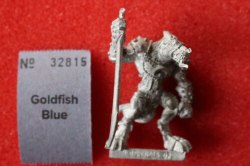 Figurine en métal Rackham Confrontation Wolfen of Yllia Wulfen Fantasy Wolfman GW B2 - Photo 1/2