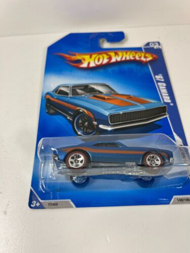 2009 Hot Wheels Walmart Red Line #149 Dream Garage 3/10 '67 CAMARO Blue RL5Sp D - Picture 6 of 13