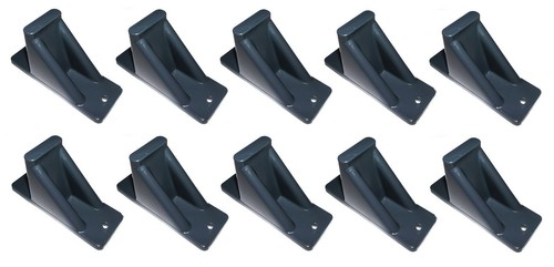 Dark Grey Plastic Mini Roof Snow and Ice Guard- Multi-Pack Stop Sliding Snow - Picture 16 of 17