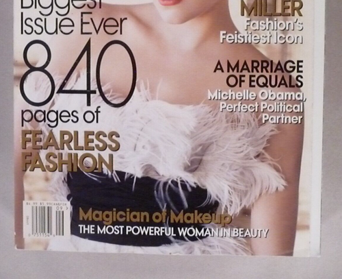 Vogue Magazine - September, 2007 ~~ The September Issue; nice condition - Bild 6 von 6