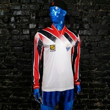 Bałtyk Koszalin Vintage Jersey Long Sleeve Football Shirt Multicolor Mens Size M