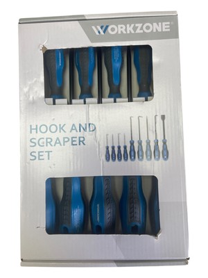 Workzone 9 teiliges Haken und Schaber Set Werkzeuge