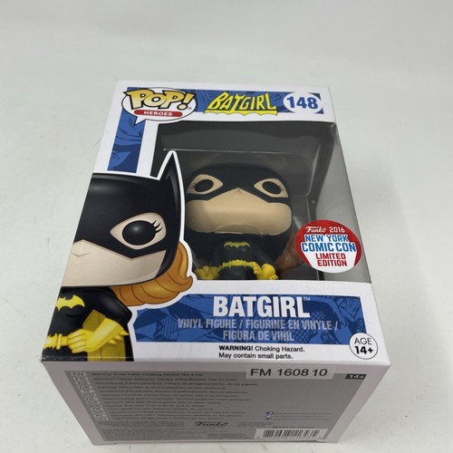 Funko Pop! Batgirl #148 Vaulted Funko 2016 NYCC Limited Edition W/ protector - Picture 10 of 11