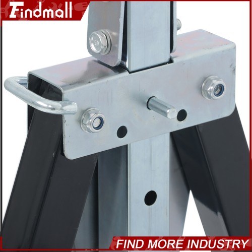 Findmall 440lbs 7-Speed Adjustable Height Foldable Metal Sawhorse Work Stand - Picture 8 of 12