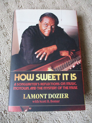 Signed Lamont Dozier How Sweet It Is Motown Legend HC/DJ With COA  *