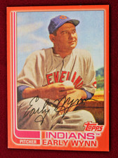 2017 Topps Heritage Archives Early Wynn #3/25 Orange SP Cleveland Indians