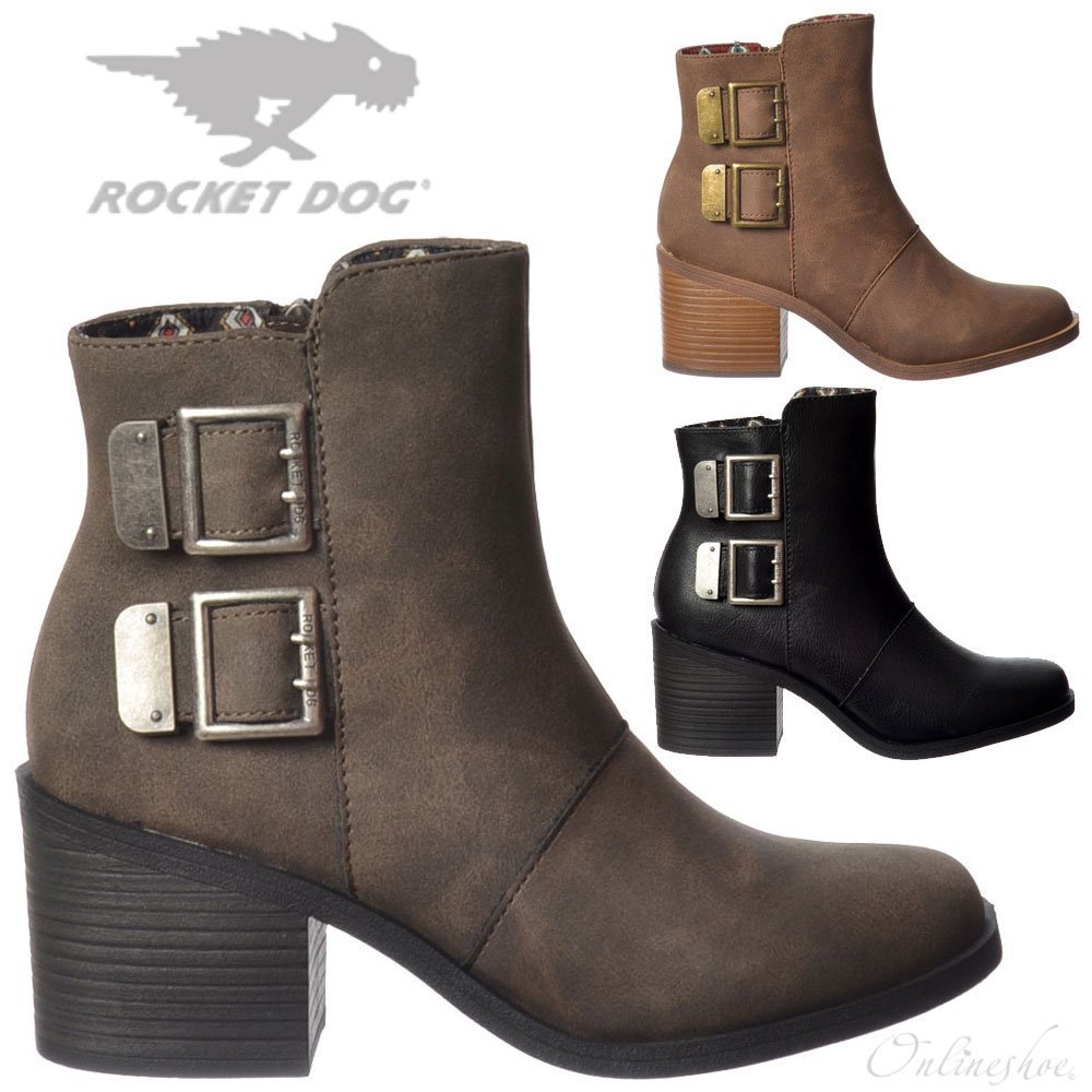 Ladies Ladies Ladies Girls Rocket Dog Dundee Ankle Boots Low Heel Black Grey Nutmeg Size New 3c49ef Ladies Ladies Ladies Girls Rocket Dog Dundee Ankle Boots Low Heel Black Grey Nutmeg Size New 3c49ef