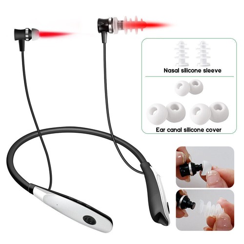 2024 NUEVO tapón para los oídos 650NM terapia láser para oído y nariz alivio del tinnitus y la rinitis - Imagen 2 de 16