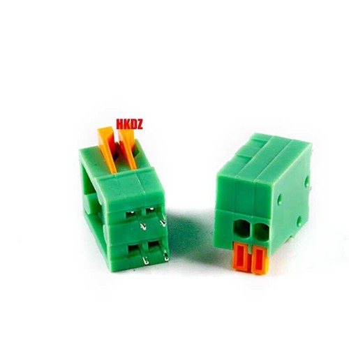 Terminal Block Connector KF141V/R 2~8 Pin2.54mm Pitch PCB Mount Spring Screless - Picture 5 of 22