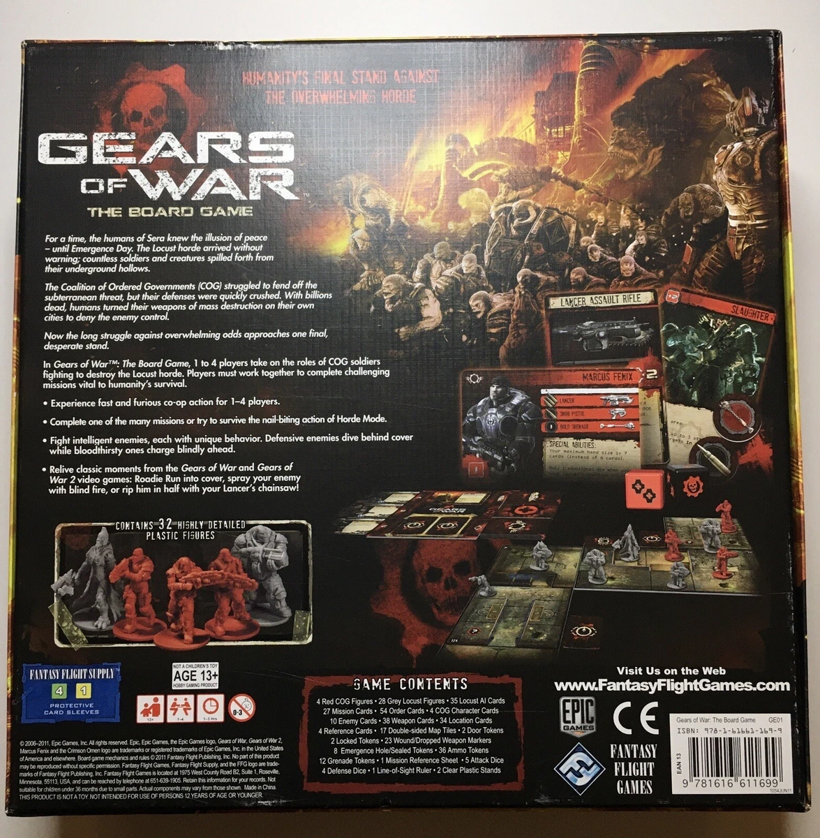 Gears of War 3 Epic Edition -Xbox 360