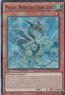 Yugioh DUEA-DE031 Pulao Wind Des Yang Zing (Super Rare)